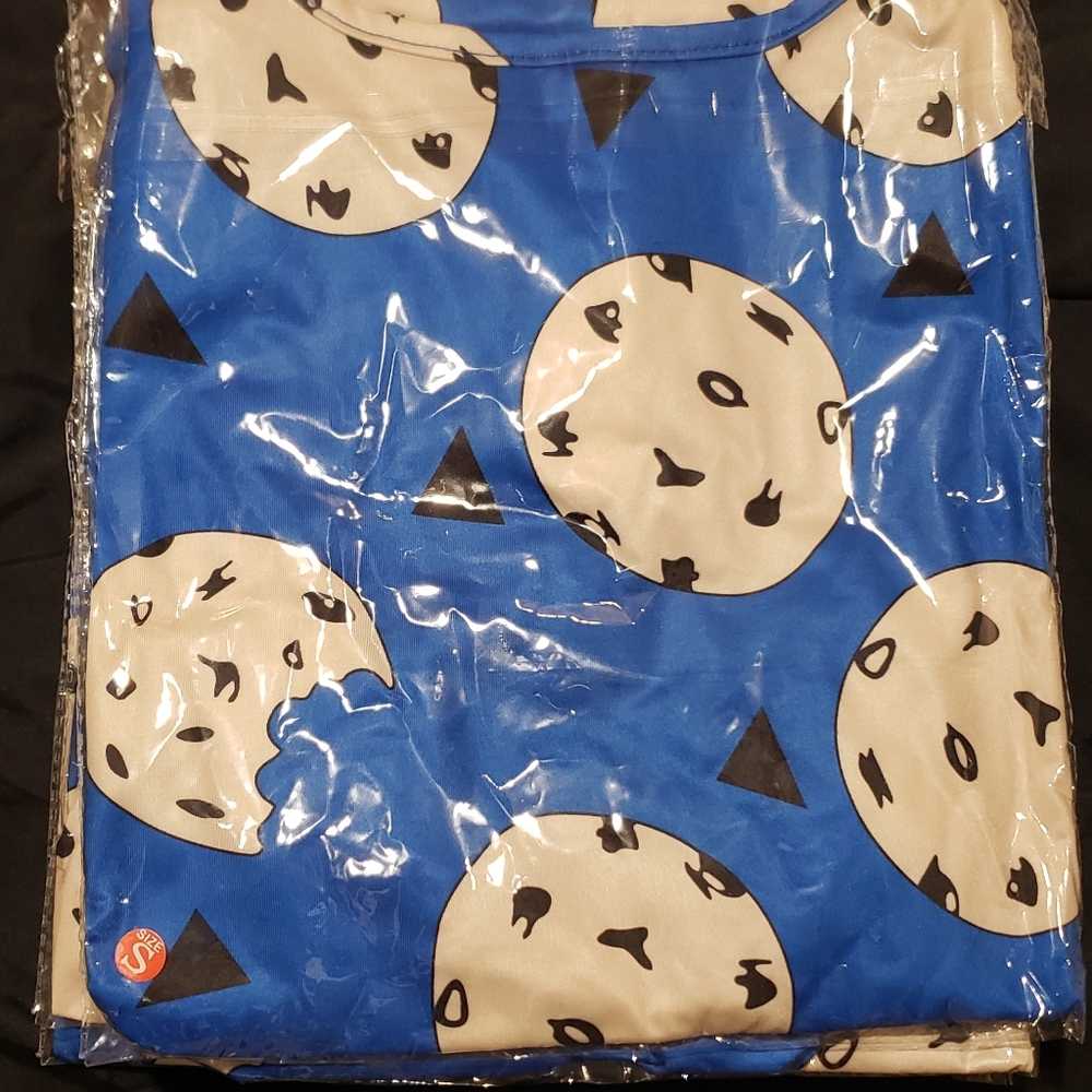 Cookie Print Sleeping Onesie